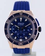Thumbnail von Zenith El Primero Stratos Flyback Americas 18K Roségold Chronograph Flyback 45,5mm B+P