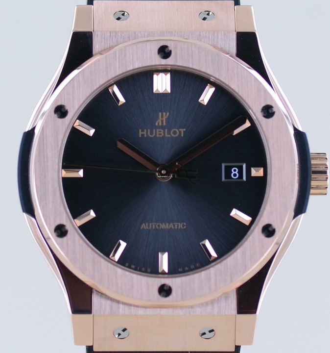  Hublot Classic Fusion Racing Grey 18K Roségold King Gold Racing grey dial 42mm B+P </h1> 