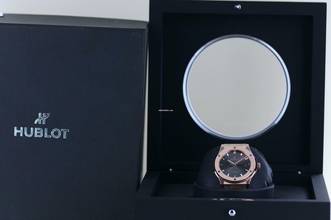 Thumbnail von Hublot Classic Fusion Racing Grey 18K Roségold King Gold Racing grey dial 42mm B+P </h1>