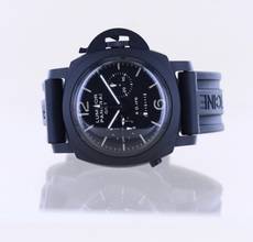 Thumbnail von Officine Paneral Luminor 1950 Chronograph GMT 8-Days Monopulsante 44mm Pam317 B+P Ceramic