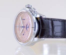 Thumbnail von Breitling Premier B25 Datora Chronograph Salmon Dial Mondphase 42 mm B+P </h1>