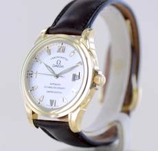 Thumbnail von Omega De Ville Co-Axial Limited 38mm 18K Gold Pie Pan Co-Axial Chronometer B+P rar </h1>