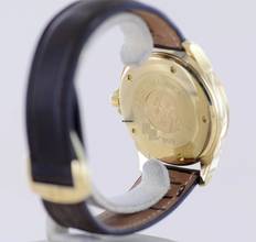 Thumbnail von Omega De Ville Co-Axial Limited 38mm 18K Gold Pie Pan Co-Axial Chronometer B+P rar </h1>