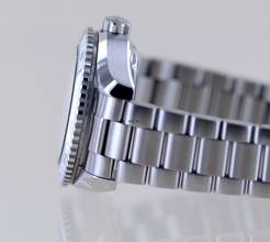 Thumbnail von Omega Seamaster Planet Ocean Co-Axial GMT Black White 43,5 mm Cal. 8906 Diver B+P </h1>