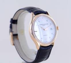 Thumbnail von Baume & Mercier Clifton Roségold Date Diamond Dial Automatic 39mm Dresswatch B+P </h1>