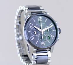 Thumbnail von Montblanc Timewalker Stahl Keramik Chronograph Black Dial Automatic 4810 </h1>