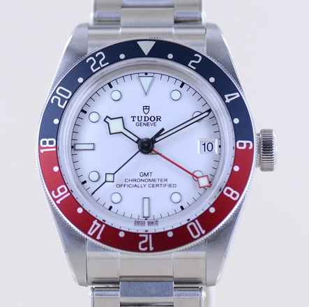  Tudor Black Bay GMT RB white Dial Top Heritage Pepsi 2023 B+P Diver Stahlband </h1> 
