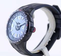Thumbnail von Perrelet Turbine Pilot black PVD Kautschuk 48mm Automatic rar B+P </h1>