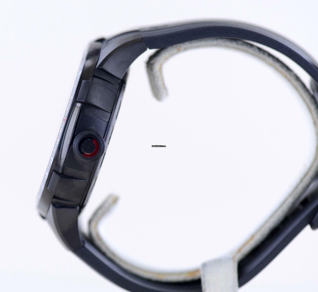 Thumbnail von Perrelet Turbine Pilot black PVD Kautschuk 48mm Automatic rar B+P </h1>