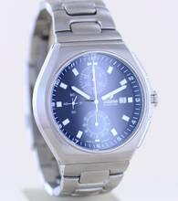 Thumbnail von Tutima M2 Coastline Chronograph Titan blue Dial Date Sport Automatik B+P </h1>