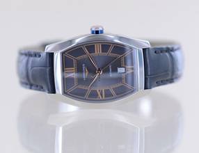 Thumbnail von Longines Evidenza Dresswatch Grey roman Dial Automatic Tonneau B+P Neu