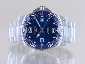 Thumbnail von Longines HydroConquest Diver Stahl Automatic blue Dial 41mm B+P Sport </h1>