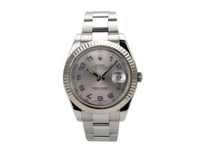 Thumbnail von Rolex Datejust II Edelstahl Weißgold 116334 Rhodium Arabisch