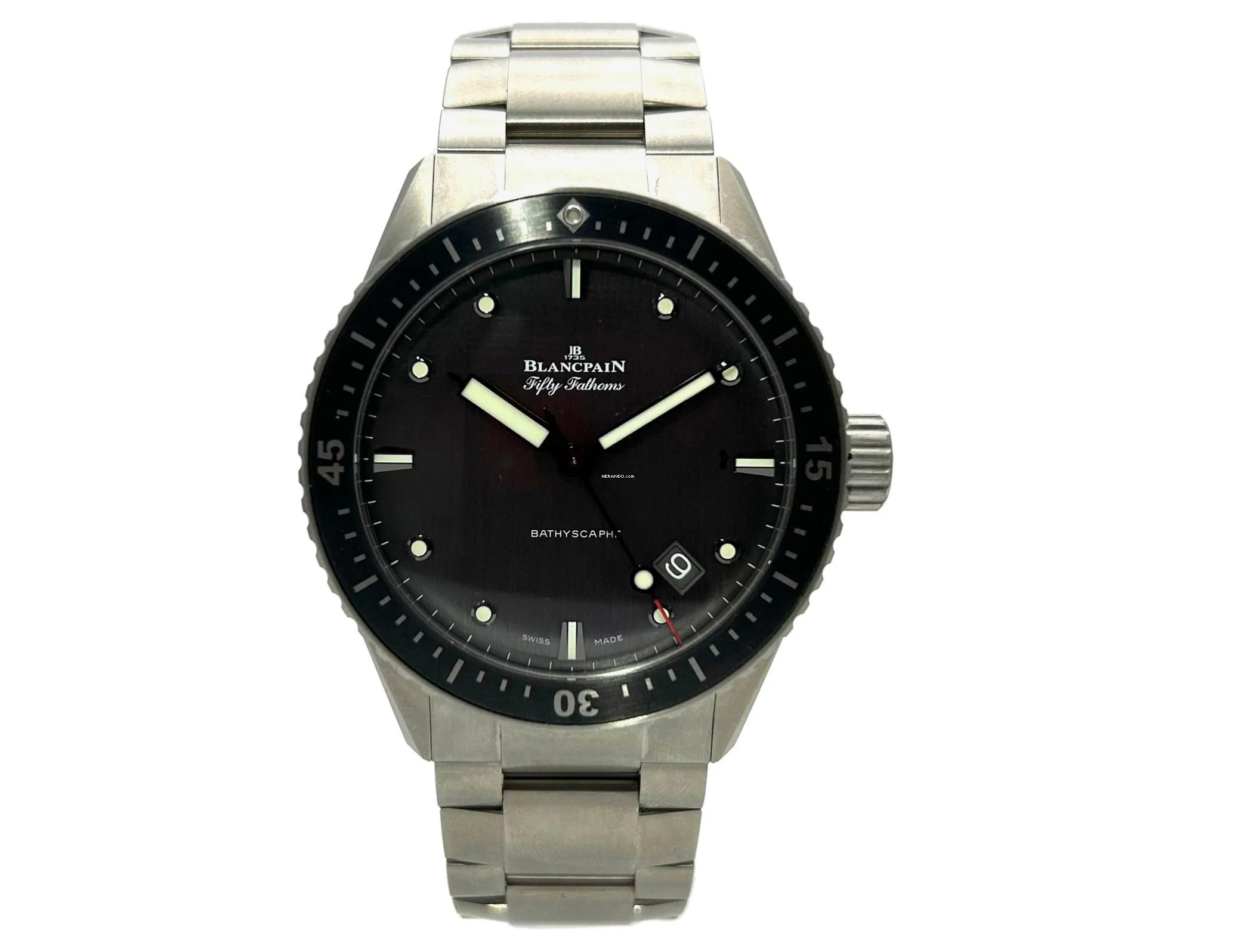  Blancpain Fifty Fathoms Bathyscaphe Ref. 5000-1210-98S </h1> 