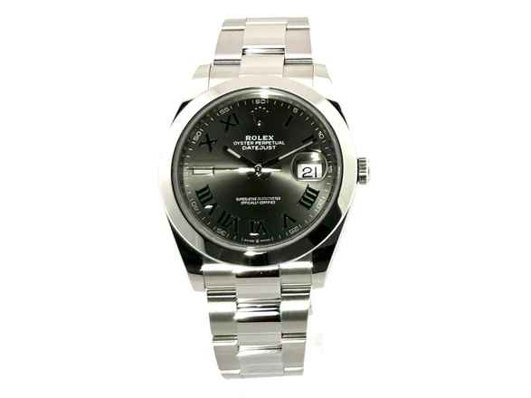  Rolex Datejust 41 Ref. 126300 Edelstahl Rhodium Röm Oyster-Band </h1> 