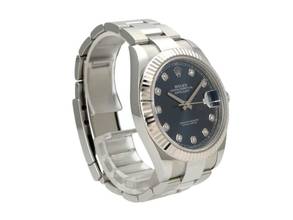 Thumbnail von Rolex Datejust 41 Edelstahl Weißgold 126334 Blau Diamant </h1>