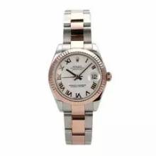 Thumbnail von Rolex Datejust 31 Edelstahl Everose-Gold Ref. 178271 Weiß Römisch </h1>