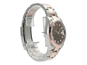 Thumbnail von Rolex Datejust 36 Oystersteel Everose-Gold 126231 Choco Dia </h1>