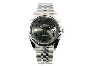  Rolex Datejust 41 Ref. 126334 Rhodium Römisch Jubile-Band </h1> 