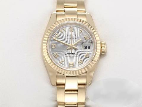  Rolex Lady-Datejust 179178 Gelbgold 750 Automatik Damen 18kt Yellow Gold Oyster-band Chronometer </h1> 