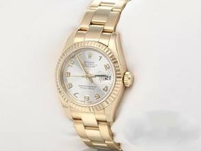 Thumbnail von Rolex Lady-Datejust 179178 Gelbgold 750 Automatik Damen 18kt Yellow Gold Oyster-band Chronometer </h1>