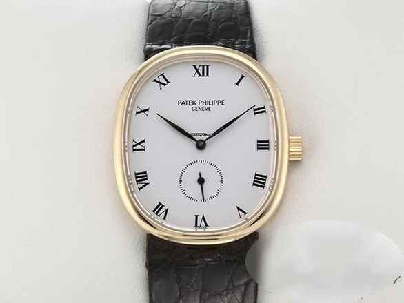  Patek Philippe Ellipse d'Or 3978 1992 Gelbgold 750 Handaufzug 18kt Yellow Gold White Dial </h1> 