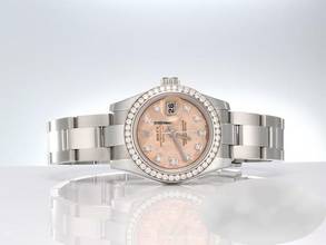 Thumbnail von Rolex Lady-Datejust 26mm 179384 2018 Stahl Weissgold 750 Diamanten Automatik Gold </h1>