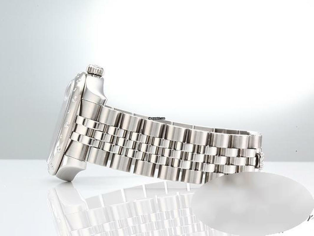 Thumbnail von Rolex Datejust 31 31mm Medium 178344 2017 Stahl Weissgold 750 Diamanten Automatik Stainless Steel 18kt White Gold Jubilé-band Chronometer Oyster Blue Dial </h1>