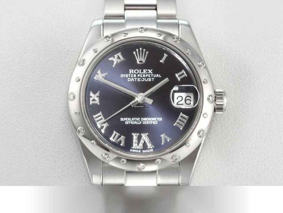  Rolex Datejust 31mm 178344 2011 Stahl Weissgold 750 Diamanten Automatik Stainless Steel 18kt White Gold Oyster-band Chronometer </h1> 