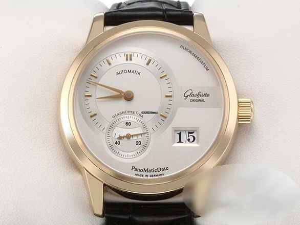  Glashütte Original PanoMaticDate Rosegold 750 90-01-01-01-04 Automatik Gold </h1> 