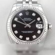Thumbnail von Rolex Datejust 31 31mm 178274 2011 Stahl Weissgold 750 Diamanten Automatik Stainless Steel 18k White Gold Jubilé-band Chronometer Oyster Black Dial </h1>