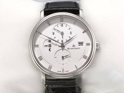  Blancpain Villeret Time Zone 6260-3442 Platin 950 Automatik Platinum White Dial </h1> 