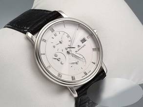 Thumbnail von Blancpain Villeret Time Zone 6260-3442 Platin 950 Automatik Platinum White Dial </h1>