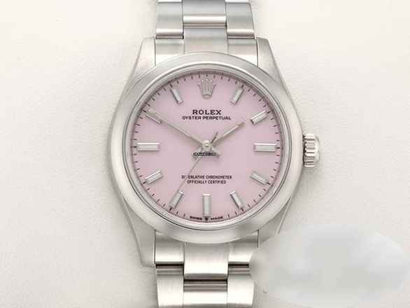  Rolex Oyster Perpetual 31 31mm 277200 Candy Pink 2021 Edelstahl Automatik Stainless Steel Oyster-band Chronometer </h1> 