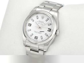 Thumbnail von Rolex Air King 34mm Medium 114200 2013 Edelstahl Automatik Stahl Stainless Steel Oyster-band Chronometer White Dial </h1>