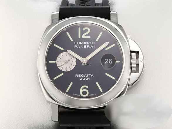  Panerai Luminor Regatta 2001 Laureus Award Pam00107 Alter: 2002 Automatik Stahl Steel Black Dial </h1> 