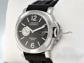 Thumbnail von Panerai Luminor Regatta 2001 Laureus Award Pam00107 Alter: 2002 Automatik Stahl Steel Black Dial </h1>