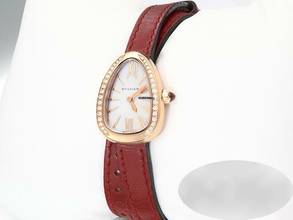 Thumbnail von Bulgari Serpenti Rosegold 750 102727 Diamanten Perlmutt Gold Damen </h1>