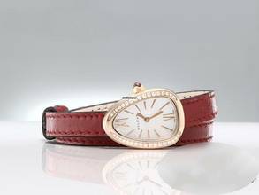 Thumbnail von Bulgari Serpenti Rosegold 750 102727 Diamanten Perlmutt Gold Damen </h1>