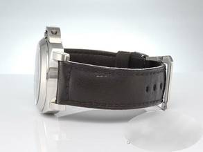 Thumbnail von Panerai Luminor Base Logo Marina Base Logo 44mm Pam00000 2015 Edelstahl Handaufzug Steel Black Dial </h1>