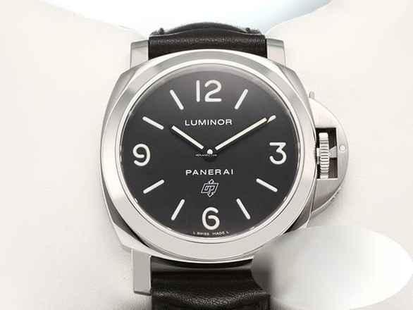  Panerai Luminor Base Logo Marina Base Logo 44mm Pam00000 2015 Edelstahl Handaufzug Steel Black Dial </h1> 