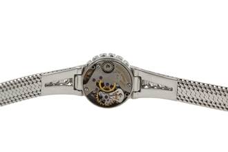 Thumbnail von Jaeger-LeCoultre Classic Vintage Cocktail Watch 18K Gold Diamonds