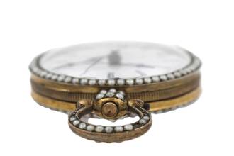 Thumbnail von Bovet Fleurier Antique Pocket Watch Chinese Market Enamel Ultra Rare