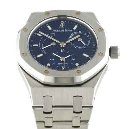 Audemars Piguet Royal Oak Dual Time Blue Dial Ref.25730ST 