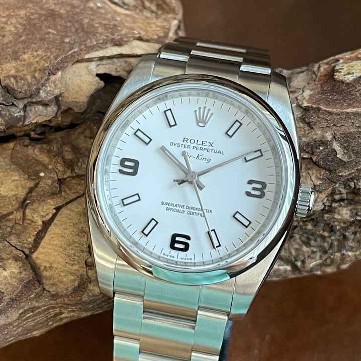  Rolex Air King Oyster Perpetual Air King - Papiere - Ref. 114200 </h1> 