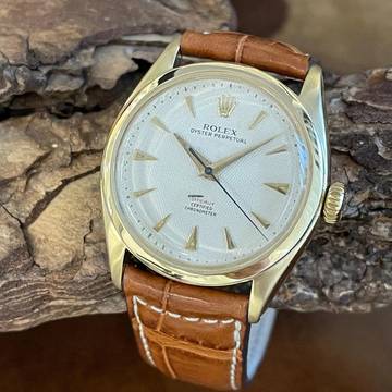  Rolex Oyster Perpetual Oyster Perpetual 34 - Ref. 6084 - Waffle Dial RED </h1> 