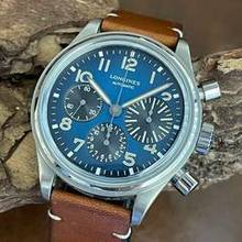 Thumbnail von Longines Avigation BigEye Chronograph L2.816.1.93.2 - Full Set </h1>