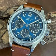 Thumbnail von Longines Avigation BigEye Chronograph L2.816.1.93.2 - Full Set </h1>