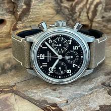 Thumbnail von Longines Avigation BigEye Chronograph L2.816.4.53.2 - Full Set </h1>