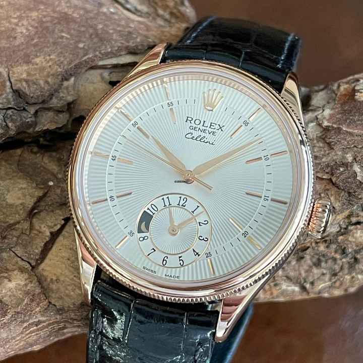  Rolex Cellini Dual Time Ref. 50525 - Rosegold </h1> 
